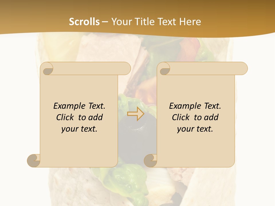 Mealtime Perishable Meal PowerPoint Template