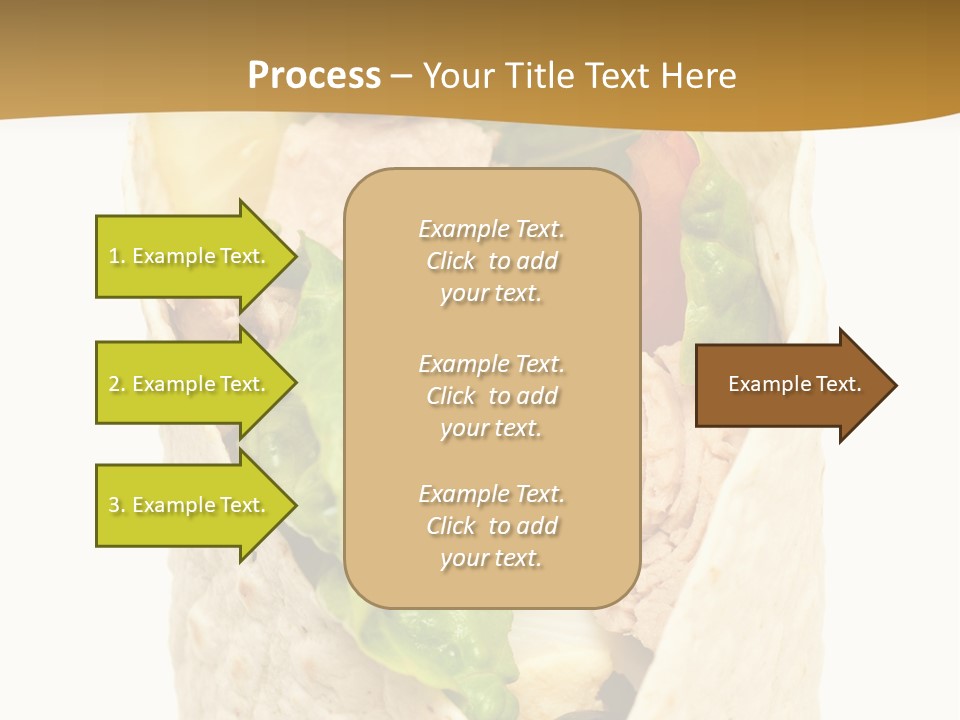 Mealtime Perishable Meal PowerPoint Template