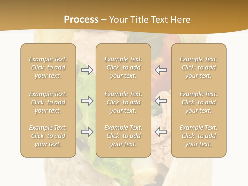Mealtime Perishable Meal PowerPoint Template