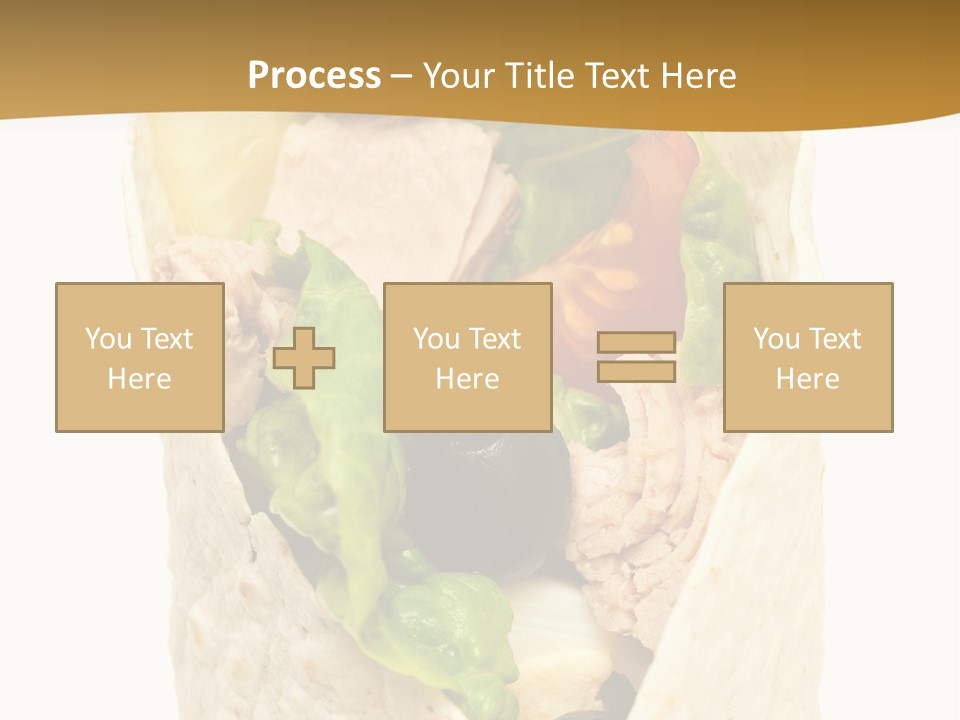 Mealtime Perishable Meal PowerPoint Template