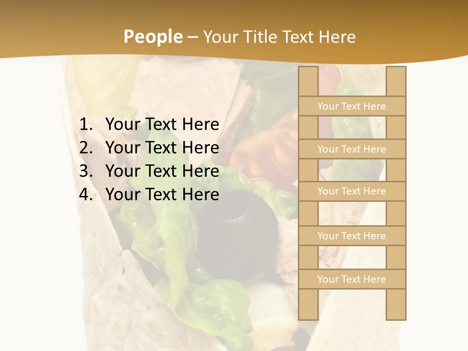 Mealtime Perishable Meal PowerPoint Template