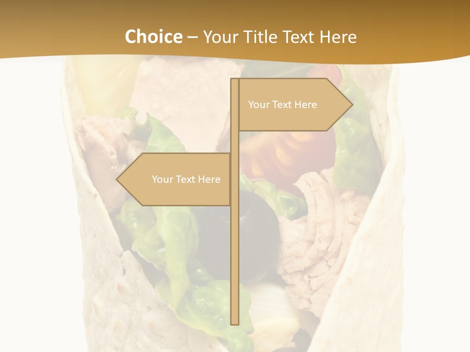 Mealtime Perishable Meal PowerPoint Template