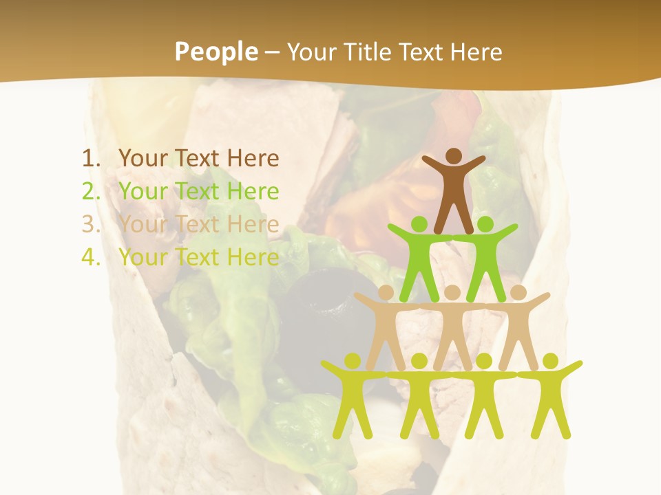 Mealtime Perishable Meal PowerPoint Template