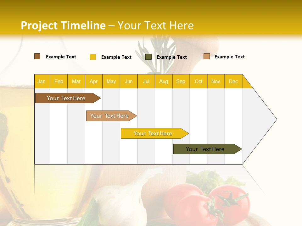 Ingredient Healthy Eating Vegetarian PowerPoint Template