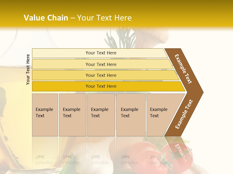 Ingredient Healthy Eating Vegetarian PowerPoint Template