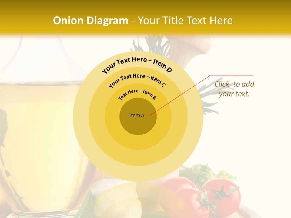Ingredient Healthy Eating Vegetarian PowerPoint Template