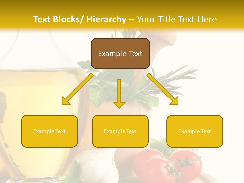 Ingredient Healthy Eating Vegetarian PowerPoint Template