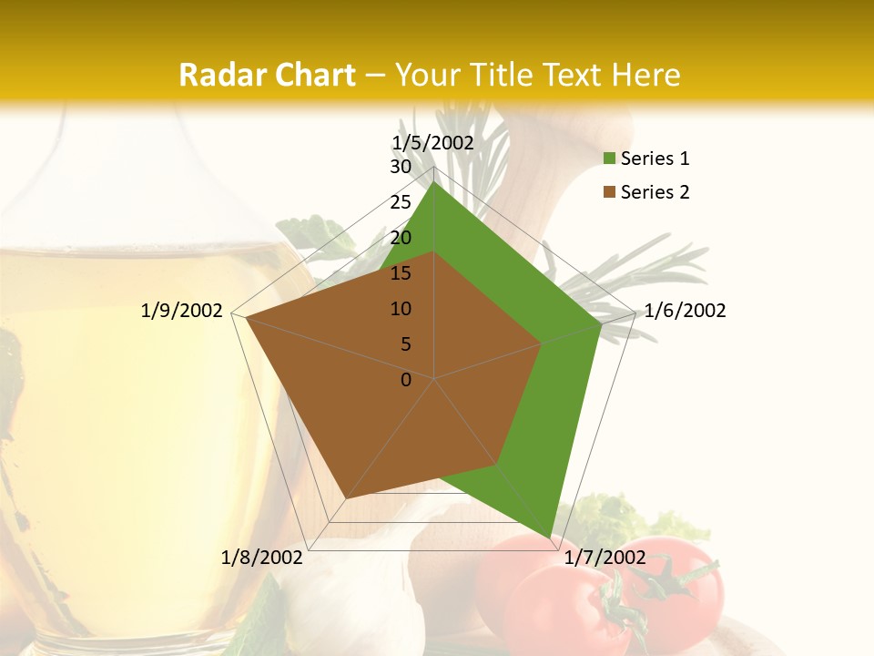 Ingredient Healthy Eating Vegetarian PowerPoint Template