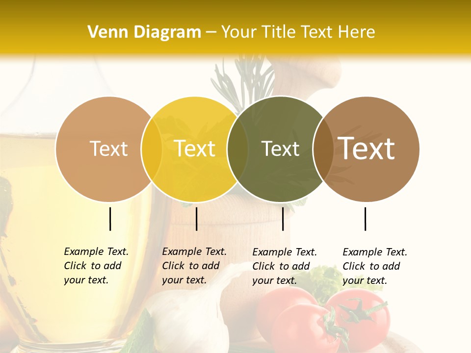 Ingredient Healthy Eating Vegetarian PowerPoint Template