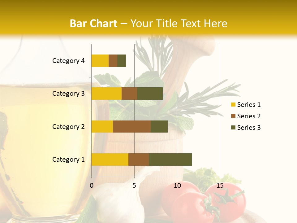 Ingredient Healthy Eating Vegetarian PowerPoint Template