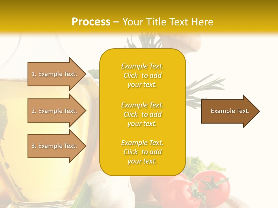 Ingredient Healthy Eating Vegetarian PowerPoint Template