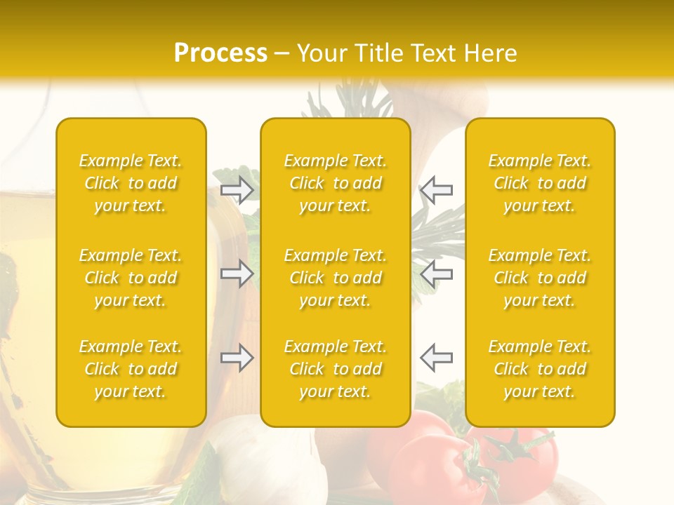 Ingredient Healthy Eating Vegetarian PowerPoint Template
