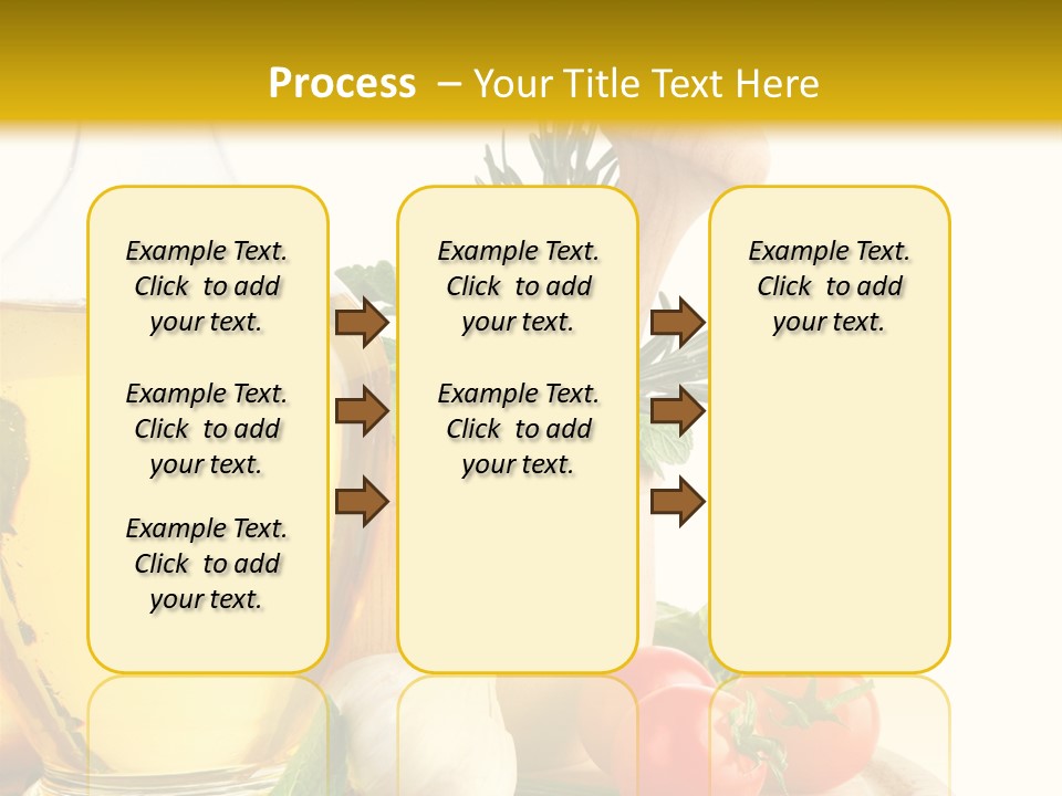 Ingredient Healthy Eating Vegetarian PowerPoint Template