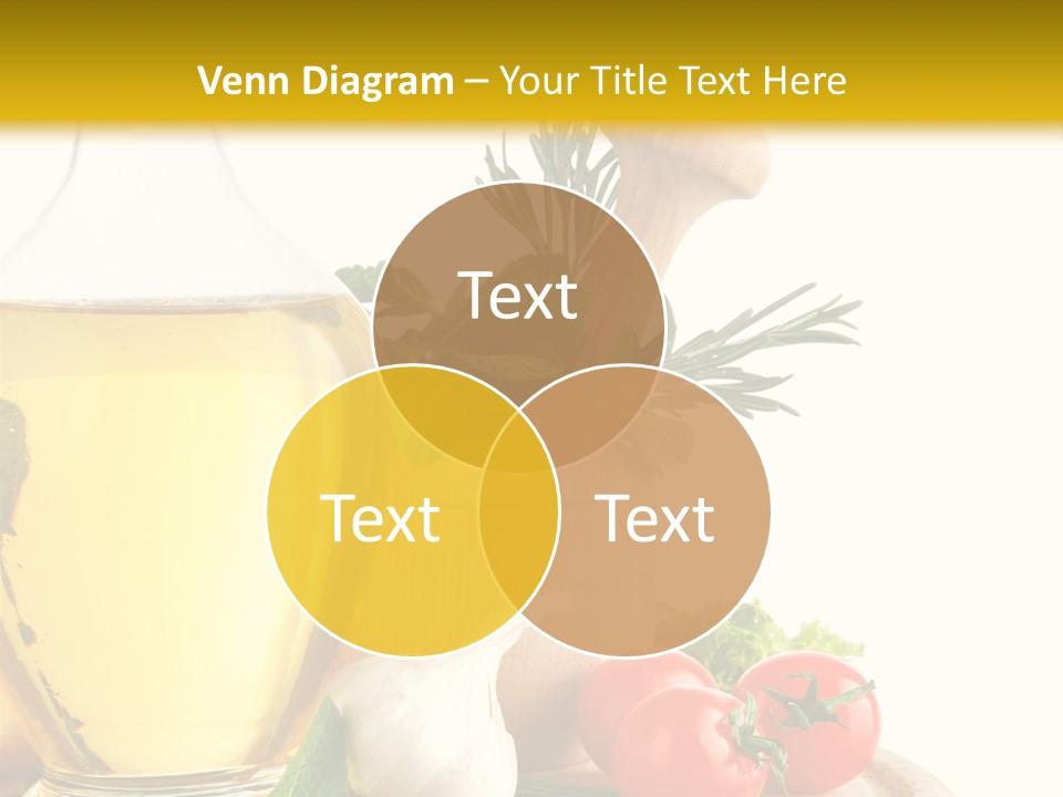 Ingredient Healthy Eating Vegetarian PowerPoint Template