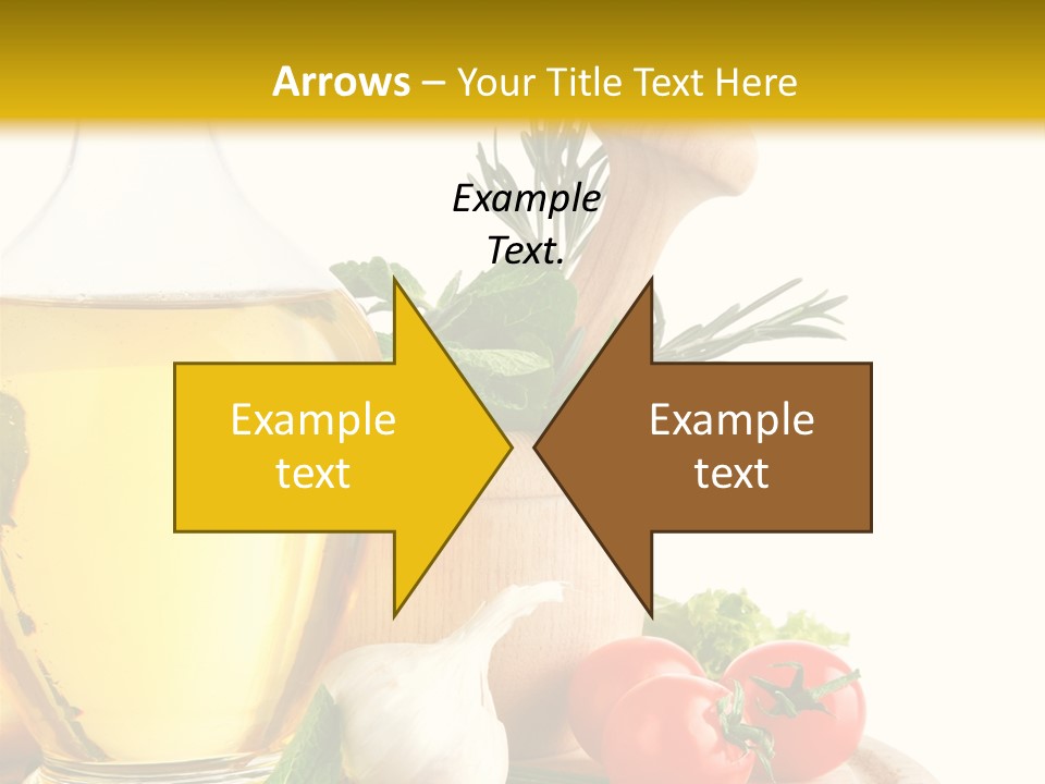 Ingredient Healthy Eating Vegetarian PowerPoint Template