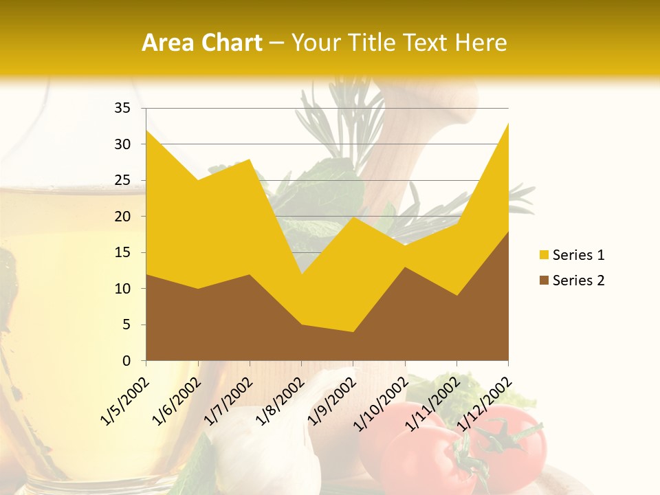 Ingredient Healthy Eating Vegetarian PowerPoint Template