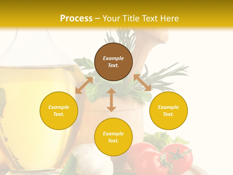 Ingredient Healthy Eating Vegetarian PowerPoint Template