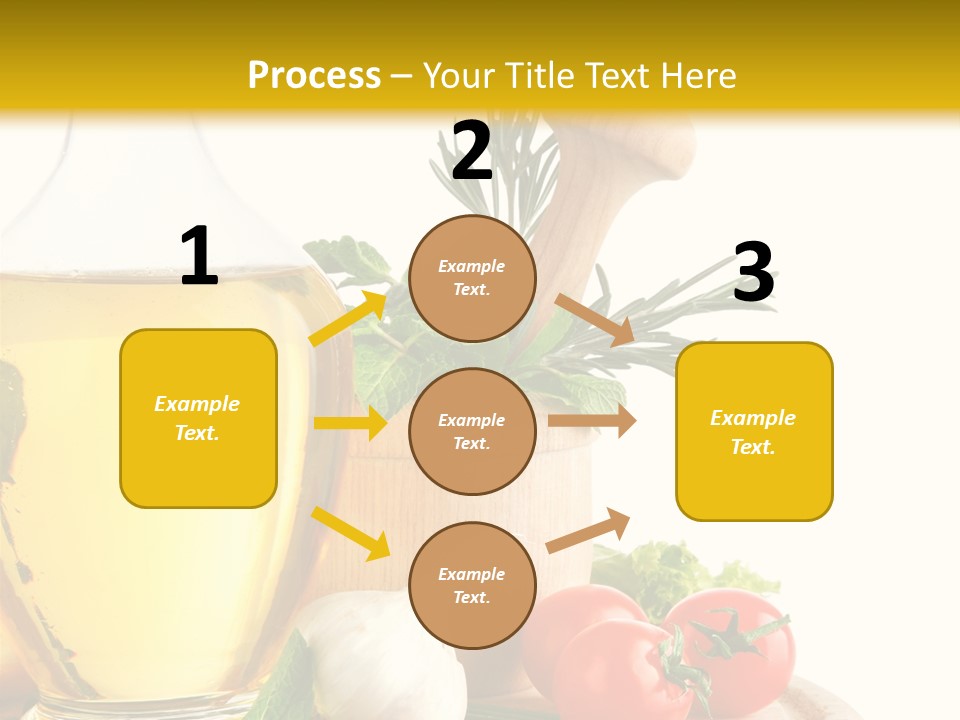 Ingredient Healthy Eating Vegetarian PowerPoint Template