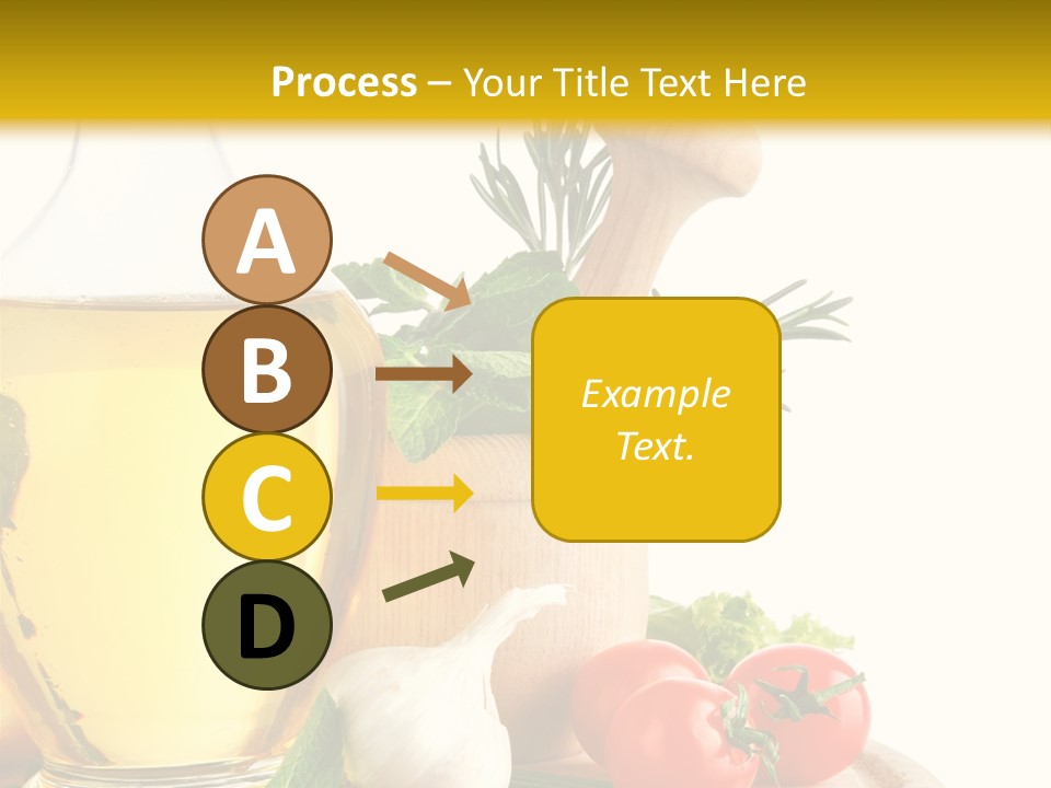 Ingredient Healthy Eating Vegetarian PowerPoint Template