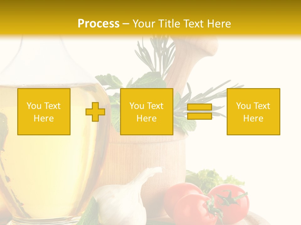 Ingredient Healthy Eating Vegetarian PowerPoint Template