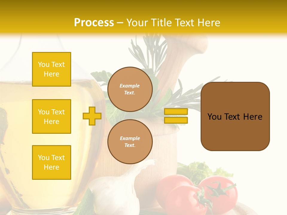 Ingredient Healthy Eating Vegetarian PowerPoint Template
