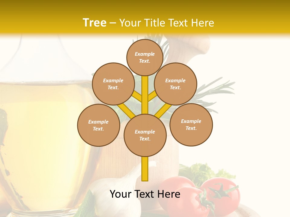 Ingredient Healthy Eating Vegetarian PowerPoint Template
