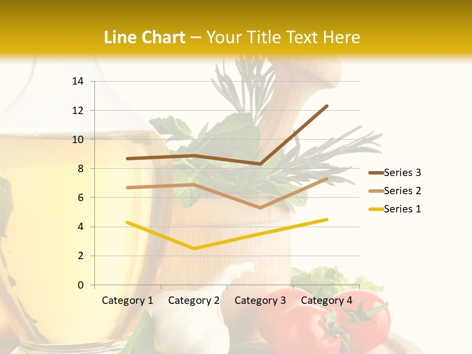 Ingredient Healthy Eating Vegetarian PowerPoint Template