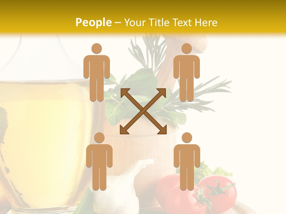 Ingredient Healthy Eating Vegetarian PowerPoint Template