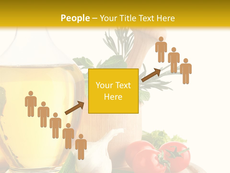 Ingredient Healthy Eating Vegetarian PowerPoint Template