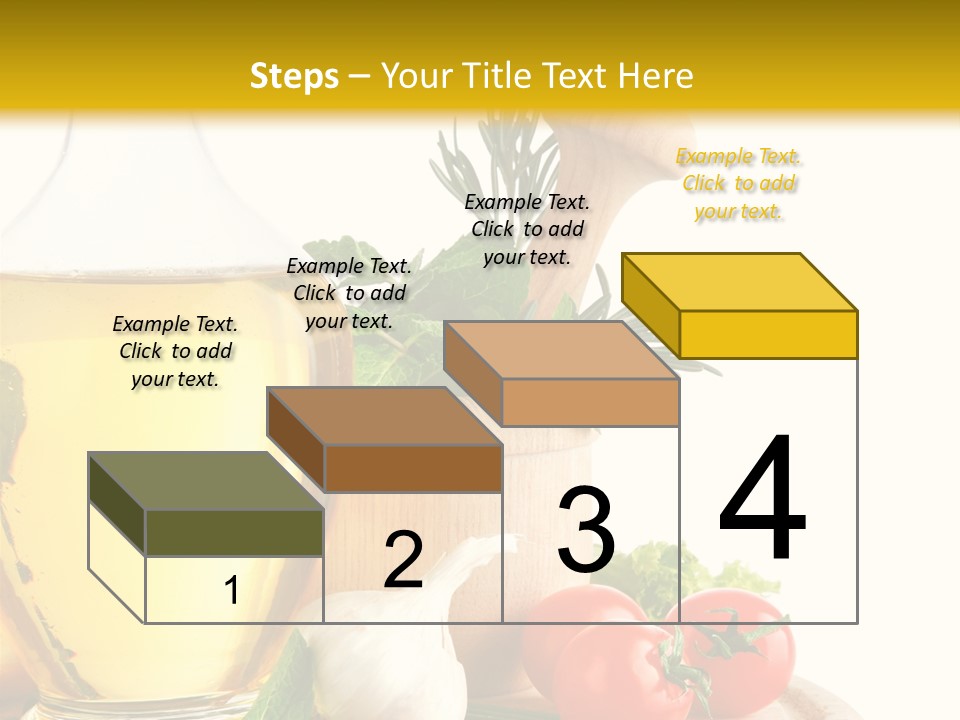 Ingredient Healthy Eating Vegetarian PowerPoint Template