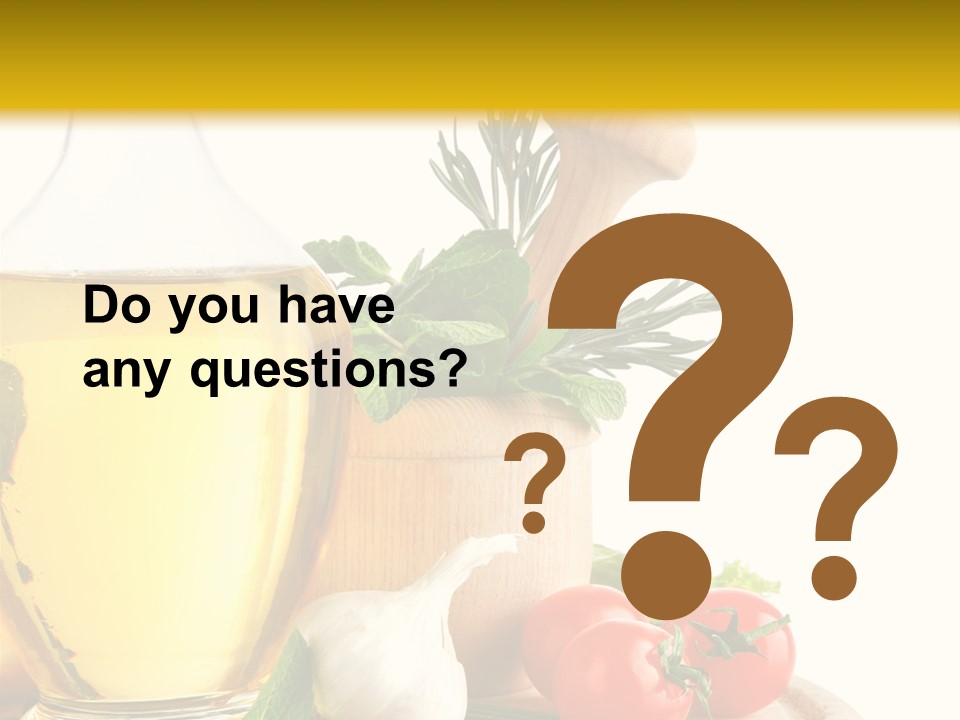 Ingredient Healthy Eating Vegetarian PowerPoint Template