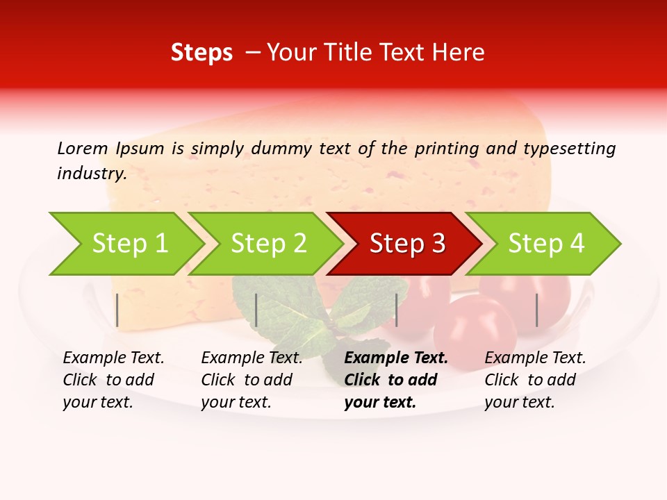 Tomato Fresh Milk PowerPoint Template