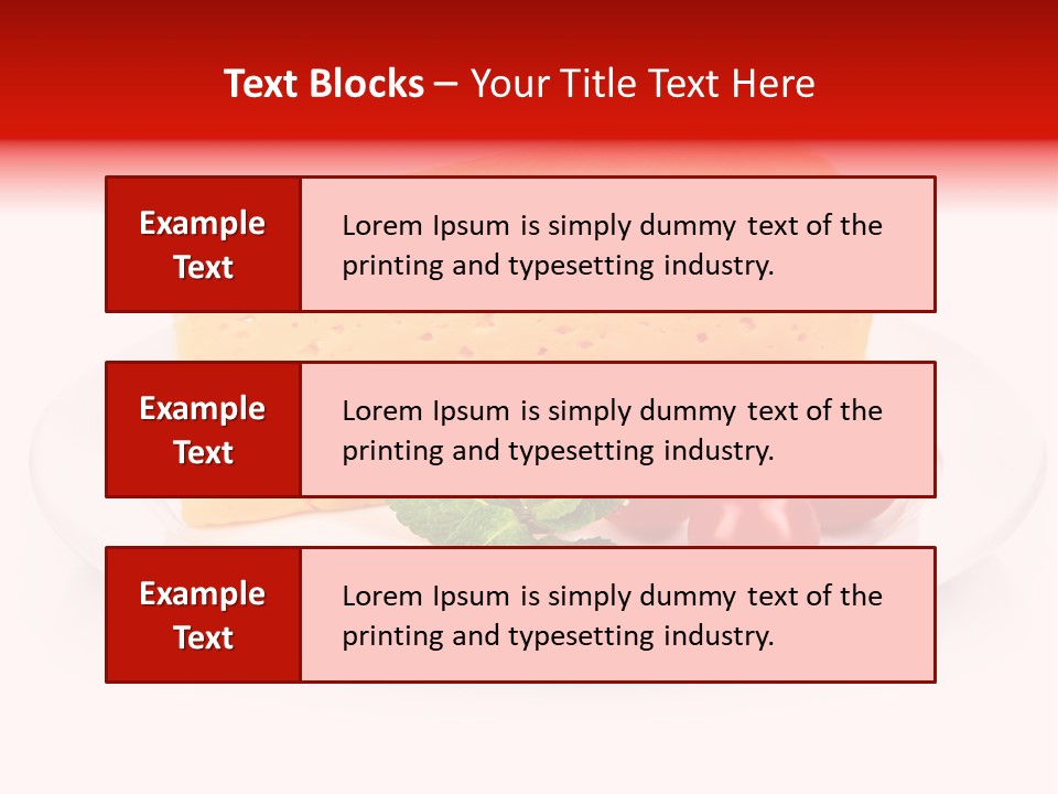 Tomato Fresh Milk PowerPoint Template