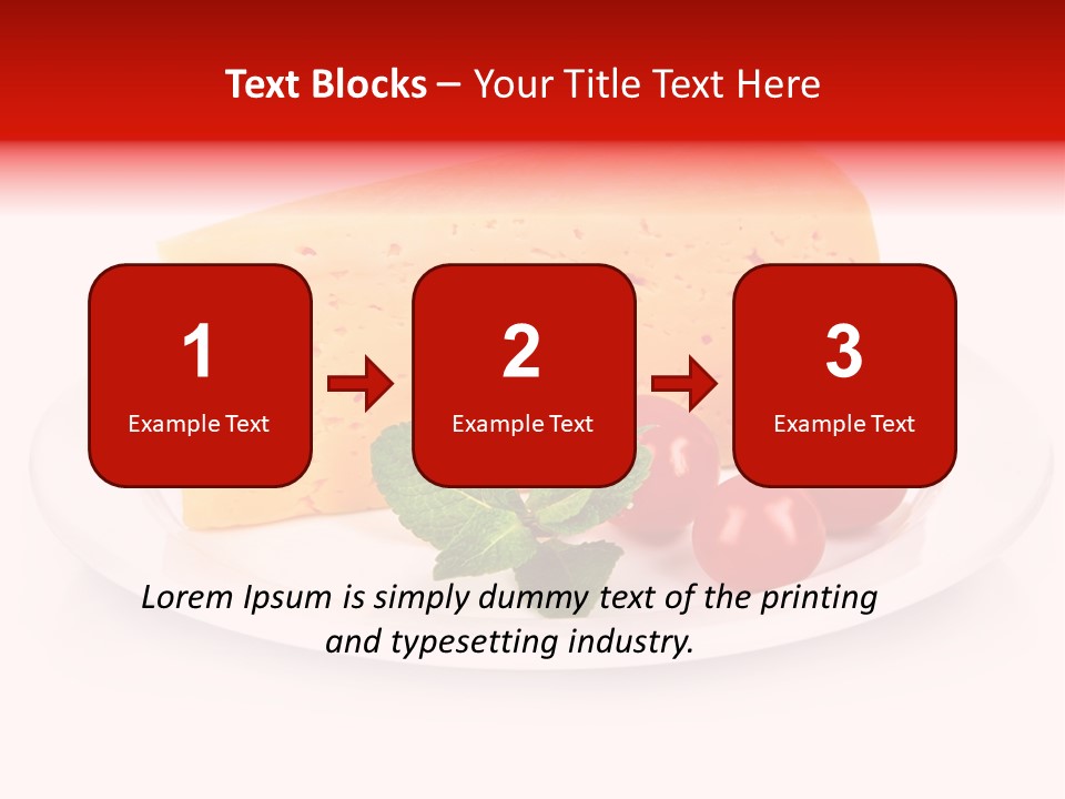 Tomato Fresh Milk PowerPoint Template