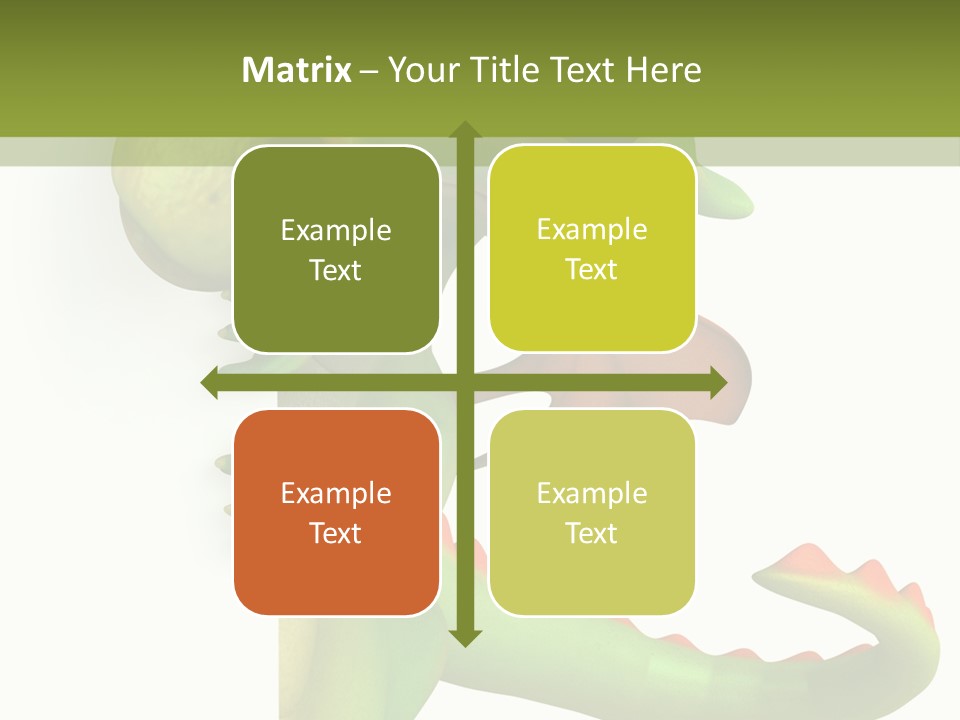 Only Person Cheerful PowerPoint Template