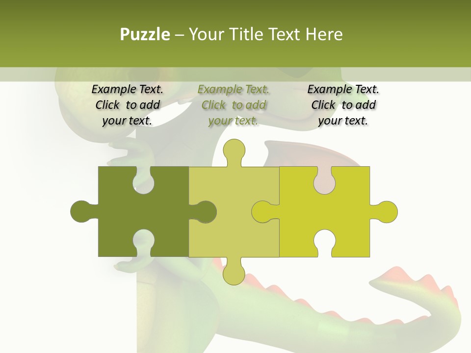 Only Person Cheerful PowerPoint Template