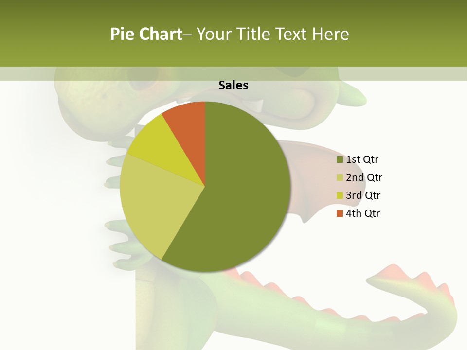 Only Person Cheerful PowerPoint Template
