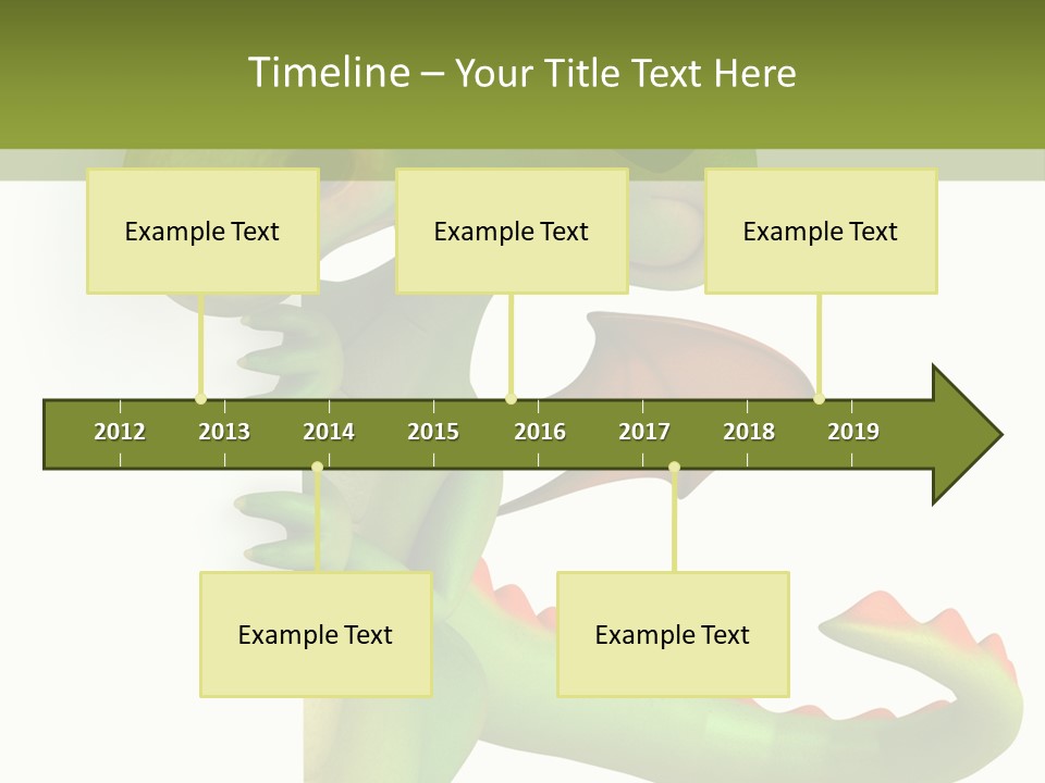 Only Person Cheerful PowerPoint Template