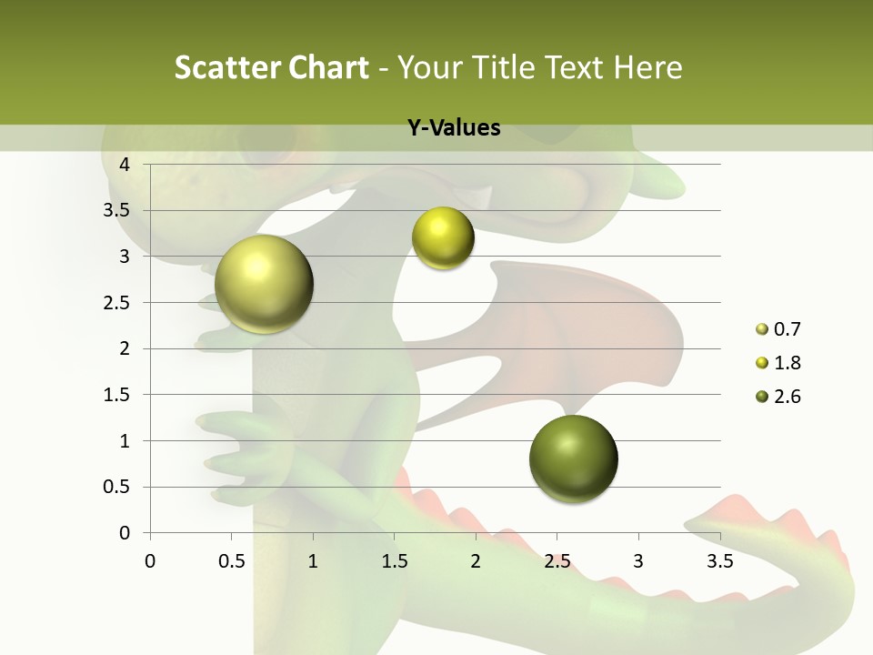 Only Person Cheerful PowerPoint Template