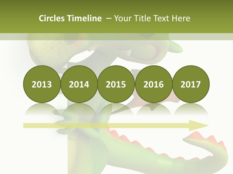 Only Person Cheerful PowerPoint Template