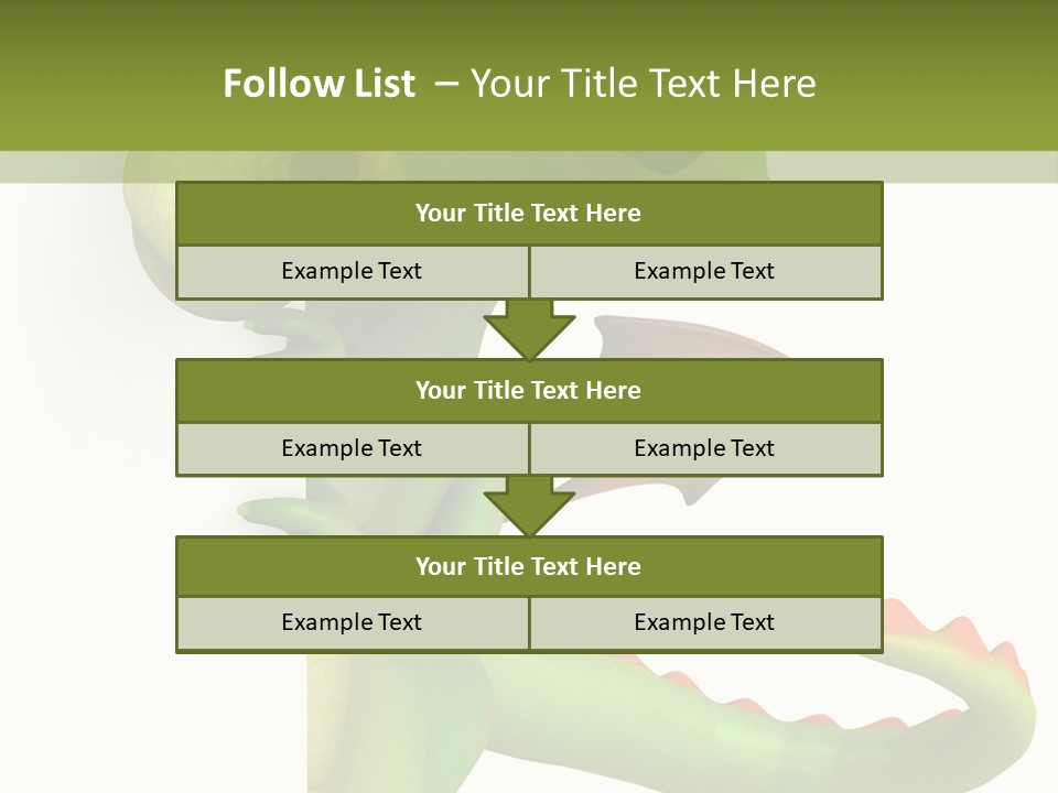 Only Person Cheerful PowerPoint Template