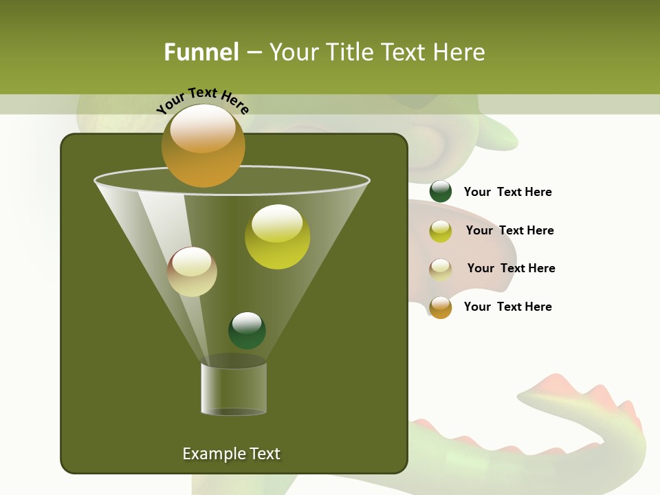 Only Person Cheerful PowerPoint Template