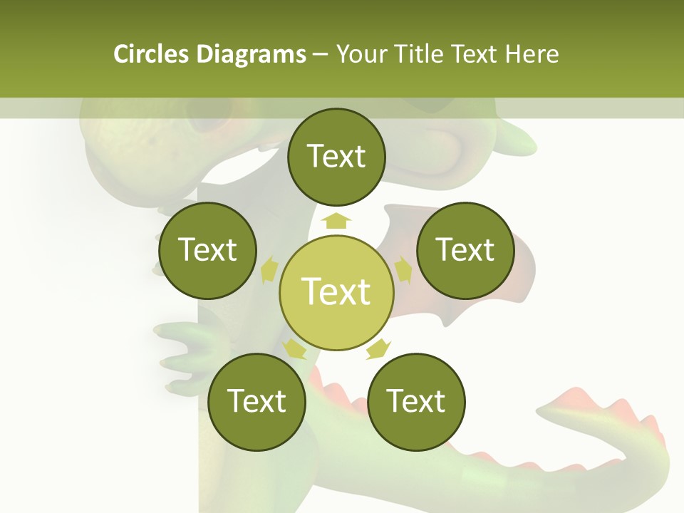 Only Person Cheerful PowerPoint Template