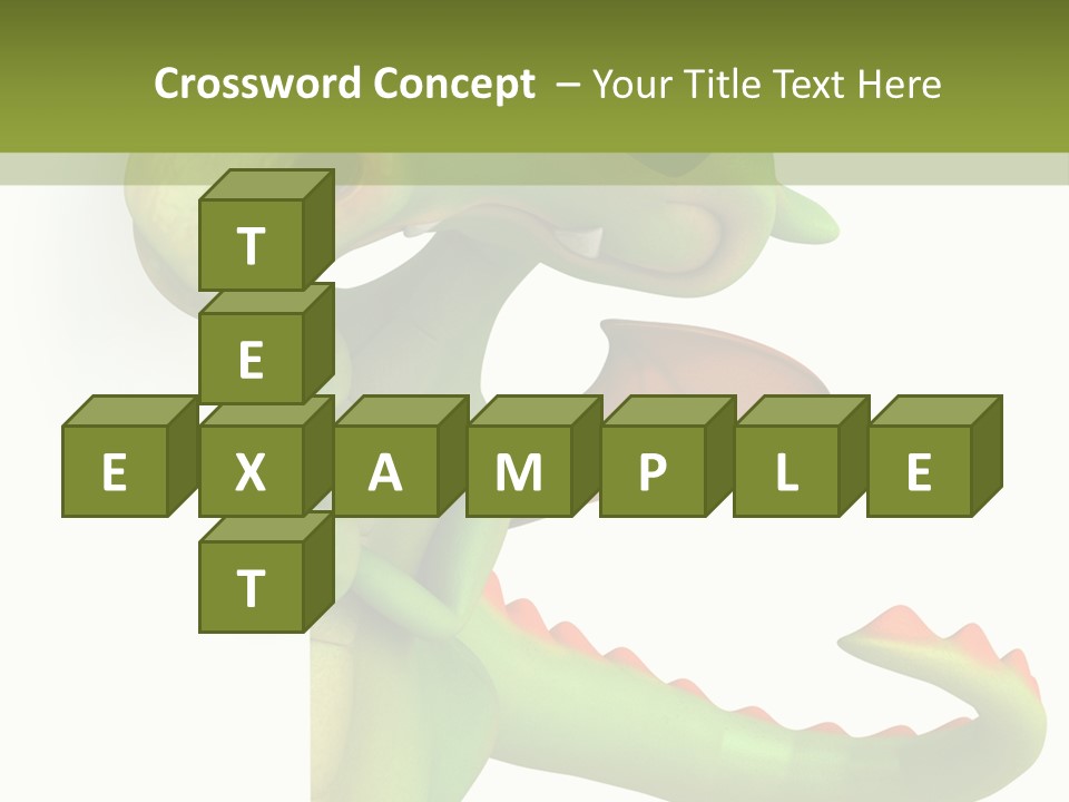 Only Person Cheerful PowerPoint Template