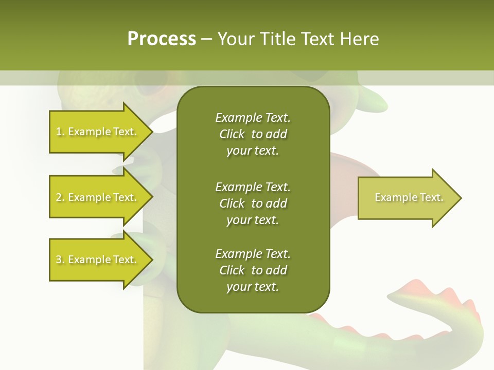 Only Person Cheerful PowerPoint Template