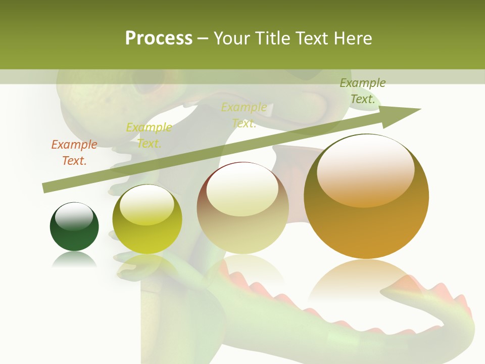 Only Person Cheerful PowerPoint Template