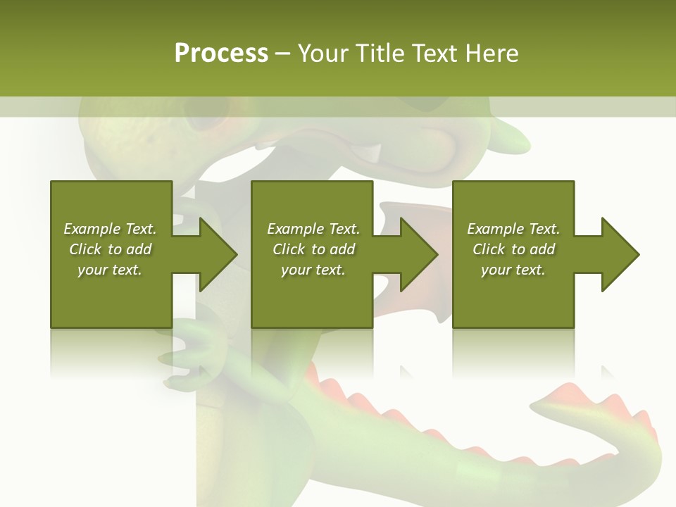 Only Person Cheerful PowerPoint Template