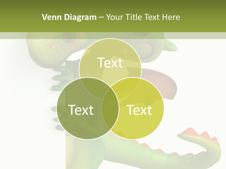 Only Person Cheerful PowerPoint Template