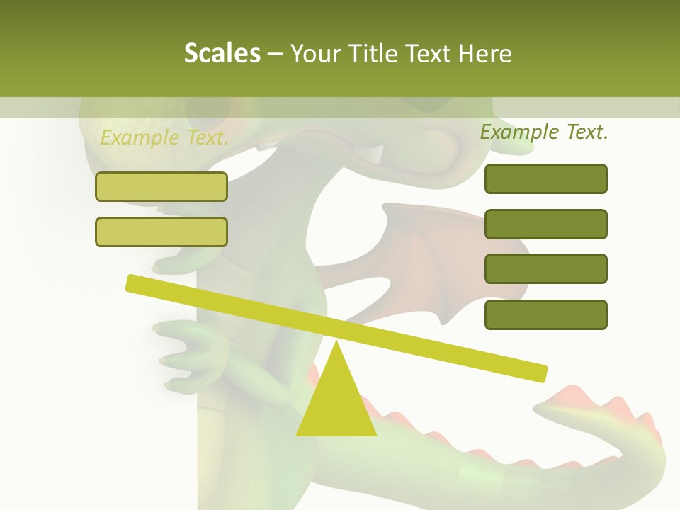 Only Person Cheerful PowerPoint Template