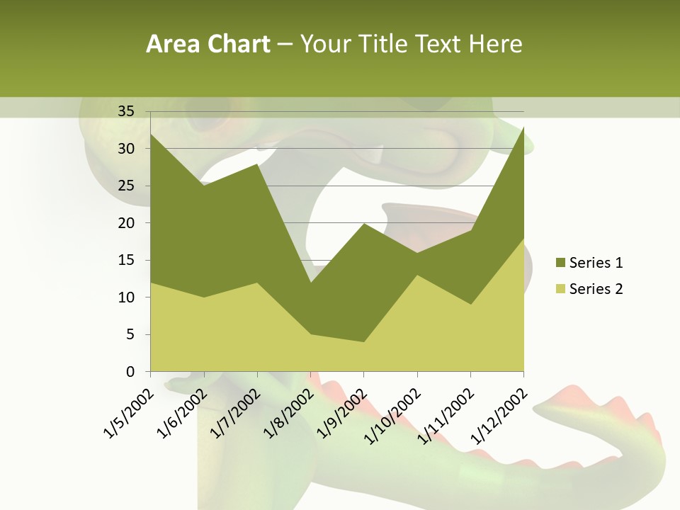 Only Person Cheerful PowerPoint Template